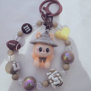 THE MONSTERS Dangling LABUBU Charm keychain, mobile phone chain, bag chain #8
